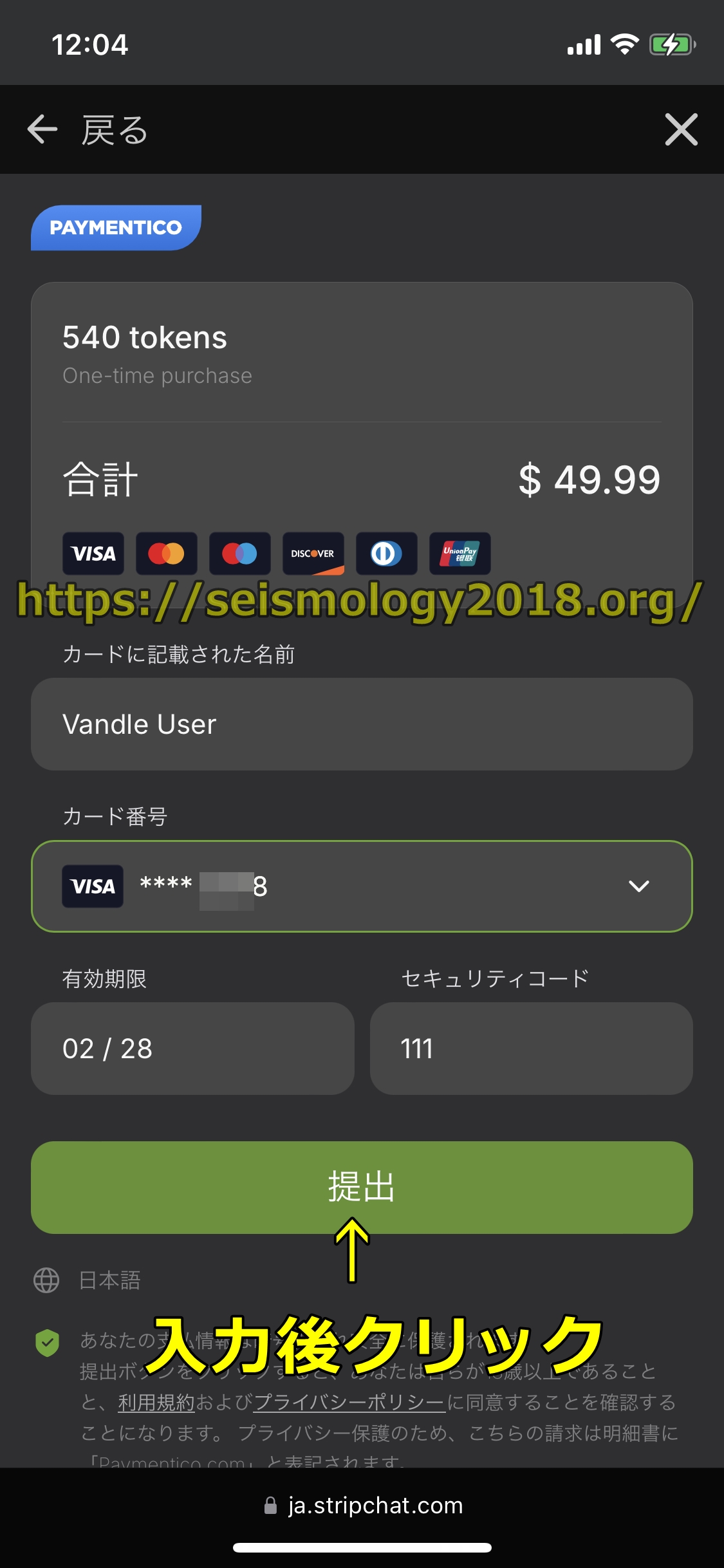 ストリップチャット