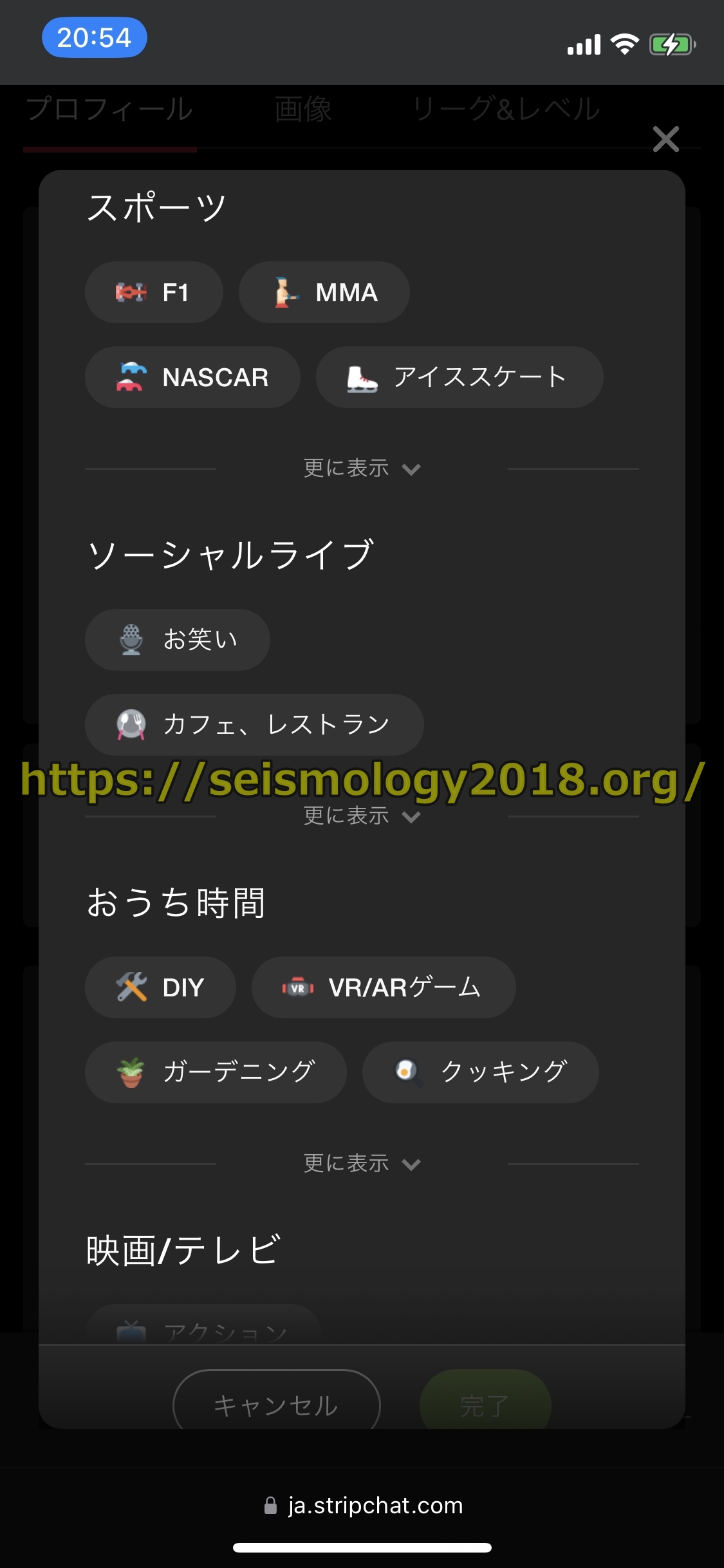 ストリップチャット